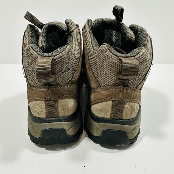 Merrell Pandora Waterproof Mid Omni-Fit Hiking Brown Boots Women Size 7 - Picture 6 of 8